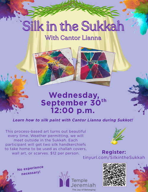Silk in the Sukkah