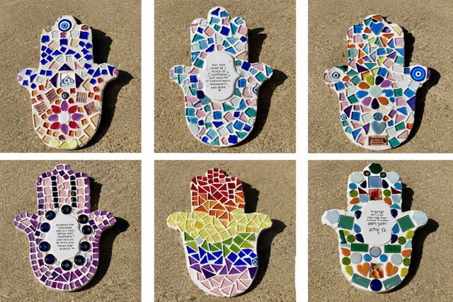 Am Shalom Makers: Mosaic Hamsa Workshop